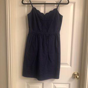 Navy J Crew Dress